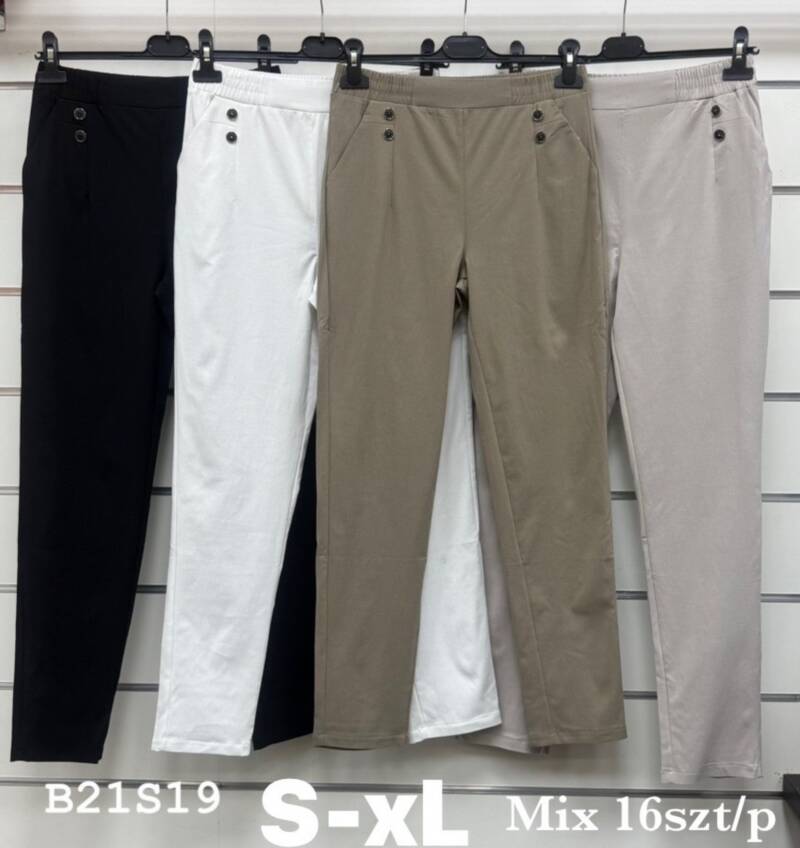 Spodnie damskie Roz S-XL, Mix Kolor Paczka 16 szt